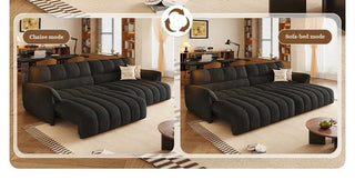 Chaise and sofa-bed modes