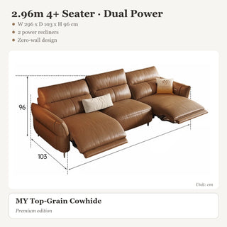 2.96m 4+ Seater · Dual Power