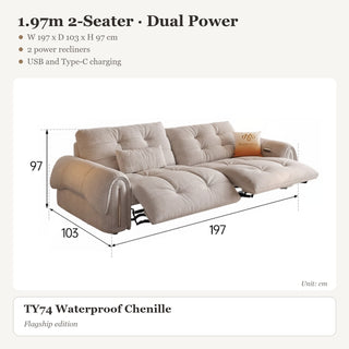 1.97m 2-Seater · Dual Power