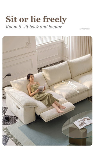 Sit or lie freely