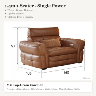 1.4m 1-Seater · Single Power