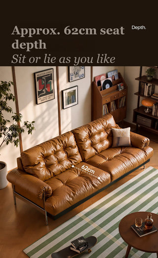 Approx. 62 cm seat depth