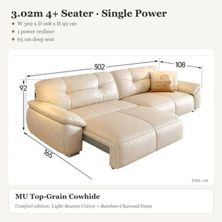 3.02m 4+ Seater · Single Power