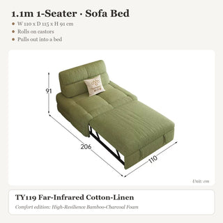 1.1m 1-Seater · Sofa Bed
