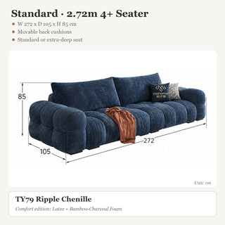 Standard · 2.72m 4+ Seater