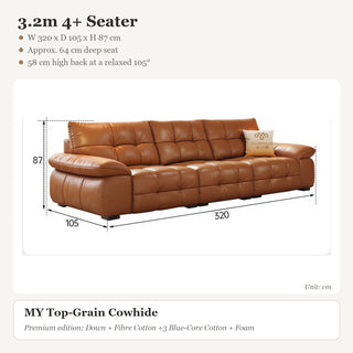 3.2m 4+ Seater