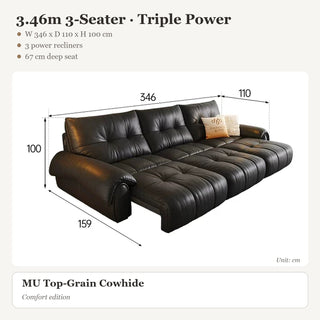 3.46m 3-Seater · Triple Power