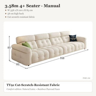 3.58m 4+ Seater · Manual