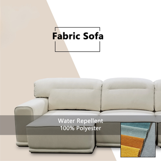 Arvenor Fabric Slider Sofa by Esteller (Pet Friendly & Easy Clean)
