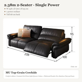 2.38m 2-Seater · Single Power
