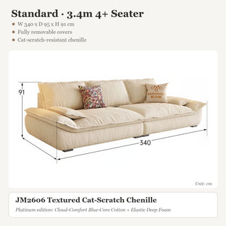 Standard · 3.4m 4+ Seater