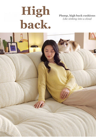 High back cushions