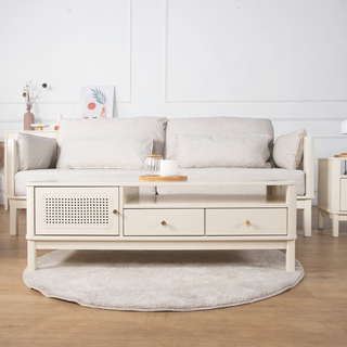 Vorie Wooden Coffee Table