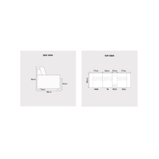 Soral Fabric Recliner Sofa by Esteller (Pet Friendly & Easy Clean)