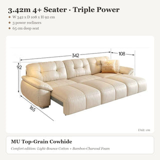 3.42m 4+ Seater · Triple Power