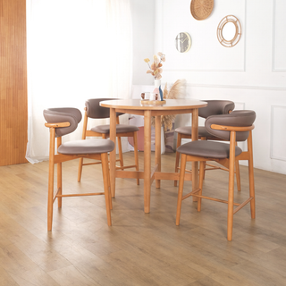 Joya Wooden Bar Stool