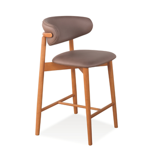 Joya Wooden Bar Stool