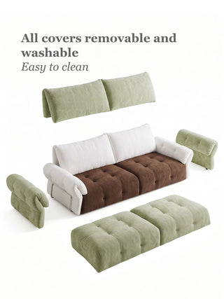 All covers removable and washable