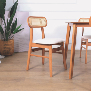 Yumi II Wooden Dining Set (1+4)