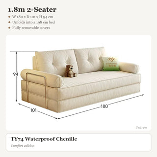 1.8m 2-Seater