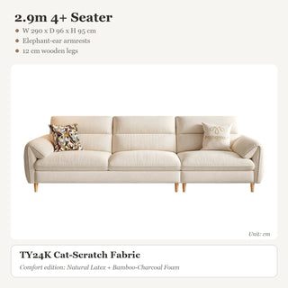 2.9m 4+ Seater