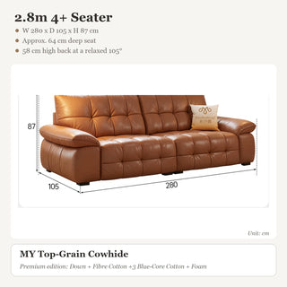 2.8m 4+ Seater
