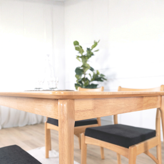 Elaina Wooden Dining Table (150cm)