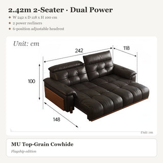 2.42m 2-Seater · Dual Power