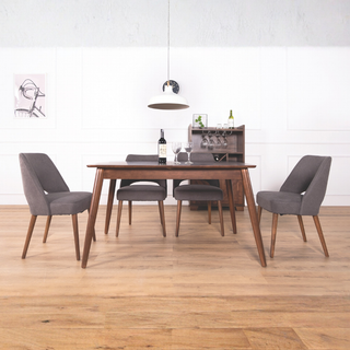 Houston Extendable Wooden Dining Table (130cm-160cm)