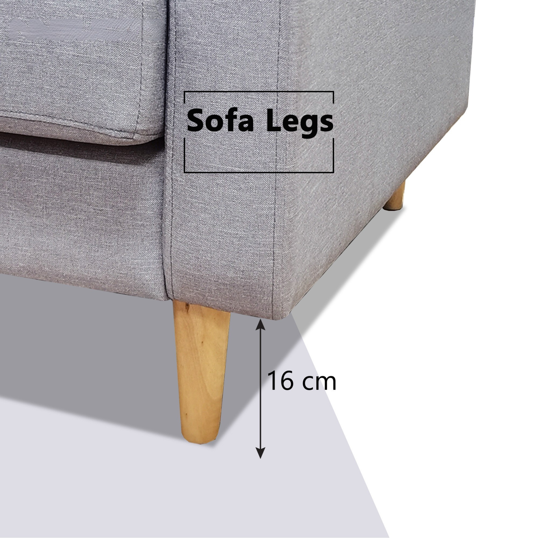 Orlinor Fabric Sofa by Esteller (Pet Friendly & Easy Clean)