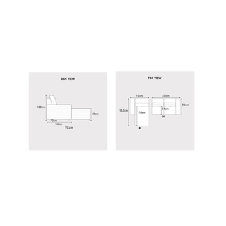 Elvaris Fabric L-Shaped Sofa by Esteller (Pet Friendly & Easy Clean)