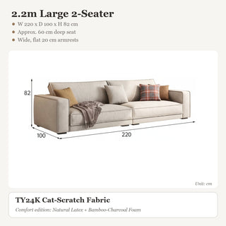 2.2m Large 2-Seater