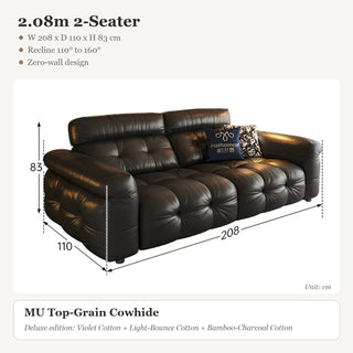 2.08m 2-Seater
