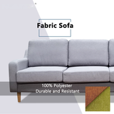Orlinor Fabric Sofa by Esteller (Pet Friendly & Easy Clean)