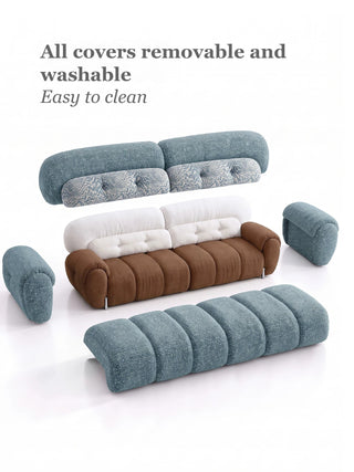 All covers removable and washable
