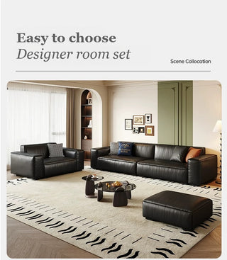 Sofa, armchair and footstool