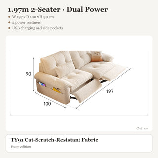 1.97m 2-Seater · Dual Power