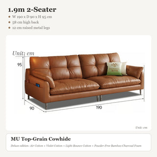 1.9m 2-Seater