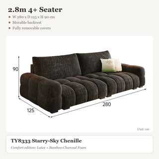 2.8m 4+ Seater