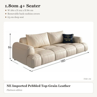 1.80m 4+ Seater