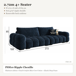 2.72m 4+ Seater