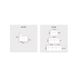 Belric Fabric Recliner Sofa by Esteller (Pet Friendly & Easy Clean)