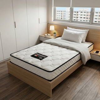 Zander Fabric 3 in 1 Pull Out Bed + Somnuz® Prodigy Spring Mattress Bed Set