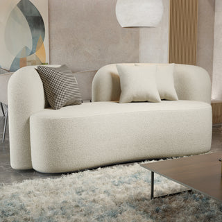 Dovey Fabric Loveseat Sofa