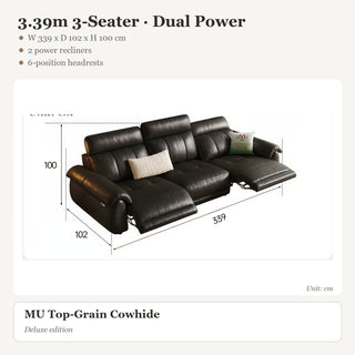 3.39m 3-Seater · Dual Power