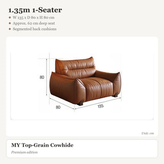 1.35m 1-Seater