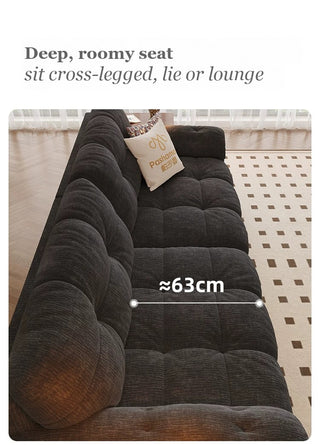 63 cm deep seat