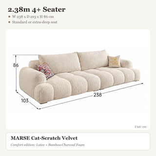 2.38m 4+ Seater