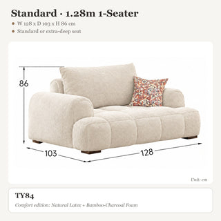 Standard · 1.28m 1-Seater
