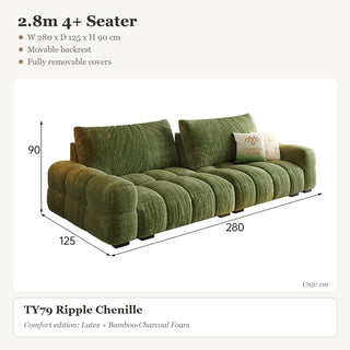 2.8m 4+ Seater